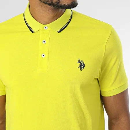 U.S. Polo Assn. Polo Uomo Maniche Corte in Jersey Barr Giallo Pe23 Moda/Uomo/Abbigliamento/T-shirt polo e camicie/Polo Kanal 32 - Santa Maria di Licodia, Commerciovirtuoso.it
