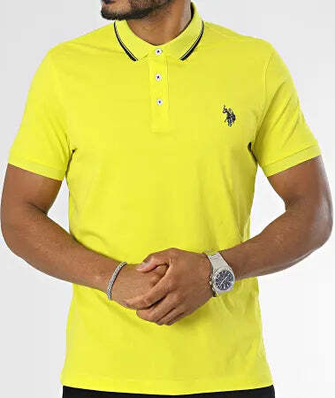 U.S. Polo Assn. Polo Uomo Maniche Corte in Jersey Barr Giallo Pe23 Moda/Uomo/Abbigliamento/T-shirt polo e camicie/Polo Kanal 32 - Santa Maria di Licodia, Commerciovirtuoso.it