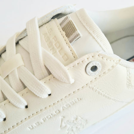Us Polo Assn Sneakers Uomo Bianche Rokko 001E Nuova Collezione