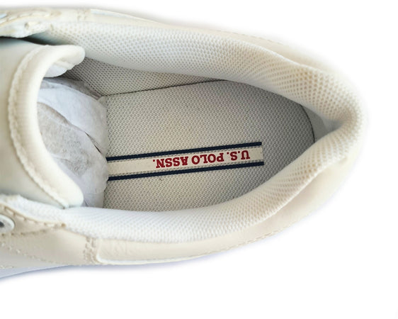 Us Polo Assn Sneakers Uomo Bianche Rokko 001E Nuova Collezione
