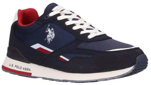 Us Polo Assn Sneakers Uomo Tabry Scarpe Da Ginnastica Lacci Suola In Gomma Scarpa In Tessuto Soletta Estraibile