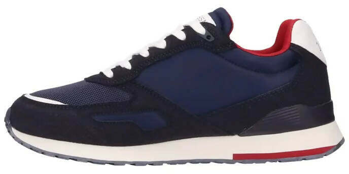 Us Polo Assn Sneakers Uomo Tabry Scarpe Da Ginnastica Lacci Suola In Gomma Scarpa In Tessuto Soletta Estraibile