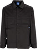 USUAL-Camicia-Manica-Lunga-Uomo-Hangar-Button-Shirt-Black-da-uomo