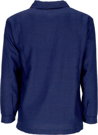 USUAL-Camicia-Manica-Lunga-Uomo-Signature-Shirt-Blue/black-da-uomo