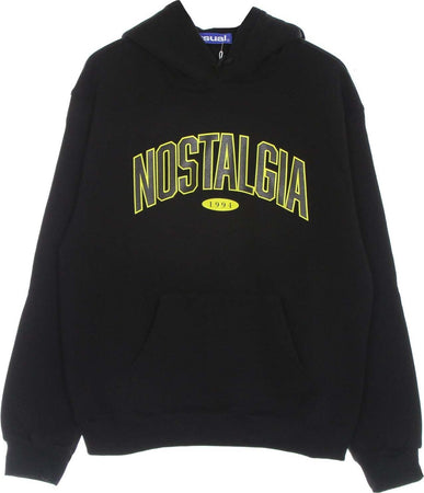 USUAL-Felpa-Cappuccio-Uomo-College-Hoodie-Black-da-uomo