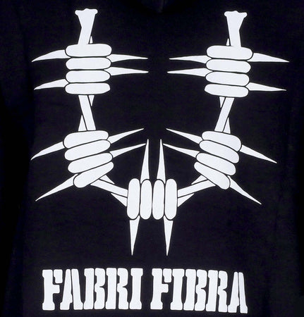 USUAL-Felpa-Cappuccio-Uomo-Hoodie-X-Fabri-Fibra-Black-da-uomo
