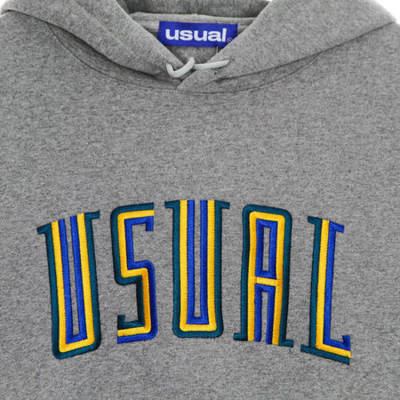 USUAL-Felpa-Cappuccio-Uomo-Stripe-Hoodie-Heather-Grey-da-uomo