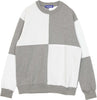USUAL-Felpa-Leggera-Girocollo-Uomo-Bigcheck-White/grey-da-uomo