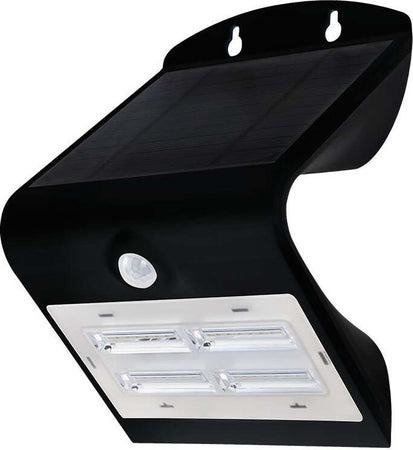 V-Tac VT-768 Lampada da Muro LED 3W Bianca o Nera con Pannello Solare e Sensore Crepuscolare e Movimento -SKU 7523- SKU 7528 Illuminazione/Illuminazione per esterni/Lampade da parete Zencoccostore - Formia, Commerciovirtuoso.it
