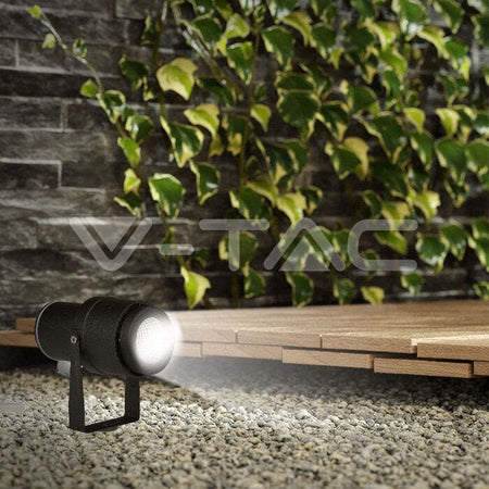 V-TAC VT-857 FARETTO LED COB DA GIARDINO 12W 720 lm CON PICCHETTO COLORE NERO IP65 SKU 217544 217545 Illuminazione/Illuminazione per esterni/Luci per sentieri Zencoccostore - Formia, Commerciovirtuoso.it