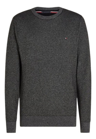 Tommy Hilfiger MAGLIONE PIMA ORG COTTON CASH 2 TONE da uomo