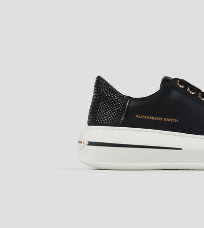 Alexander Smith Donna sneakers Lancaster in pelle nera