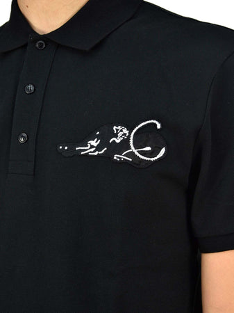 Valentino-VALENTINO-Polo-Nera-Uomo-Cotone-Logo-Mod.MV0MH01M47C0NO-da-uomo