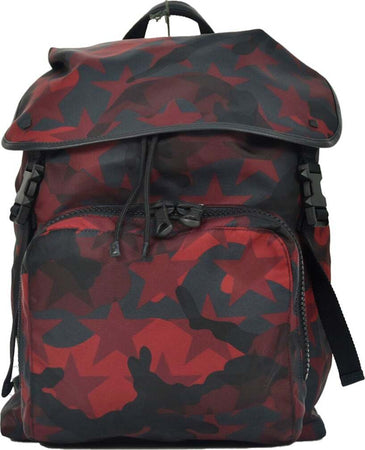 Valentino-VALENTINO-Zaino-Rosso-Camouflage-Uomo-Cotone-Coulisse-Mod.LY0B0521NCHU37-da-uomo