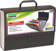 Valigetta portadocumenti - 25 tasche colorate - PPL - nero - Lebez Cancelleria e prodotti per ufficio/Archivio ufficio e accessori per scrivania/Archivio ufficio/Cartelle/Cartelle portadocumenti Eurocartuccia - Pavullo, Commerciovirtuoso.it