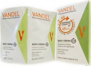 Vandel Body Crema h48 crema corpo idratazione controllata per 48 ore crema idratante corpo a rilascio controllato 150 ml Bellezza/Cura della pelle/Corpo/Idratanti/Creme per il corpo Vandel Dermocosmesi e Ricerca - Bologna, Commerciovirtuoso.it