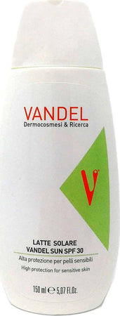 Vandel Sun protezione solare per pelli sensibili fotoprotettivo professionale protezione solare vitiligine fattore protezione 30 SPF30 SALUTE E BELLEZZA, protezione cutanea dalle radiazioni solari Vandel Dermocosmesi e Ricerca - Bologna, Commerciovirtuoso.it