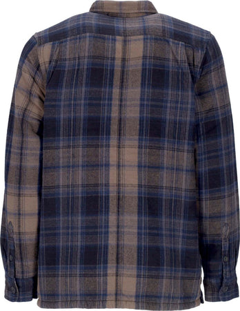 VANS-Camicia-Imbottita-Uomo-Howard-L/s-Woven-Shirt-Black/canteen-da-uomo