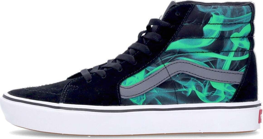 VANS-Scarpa-Alta-Uomo-Comfycush-Sk8-hi-After-Dark-Black/green-da-uomo