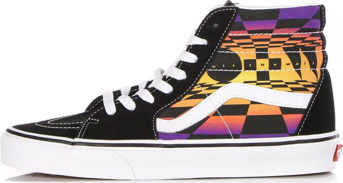 VANS-Scarpa-Alta-Uomo-Sk8-hi-(graphic-Check)-Black/multi-da-uomo