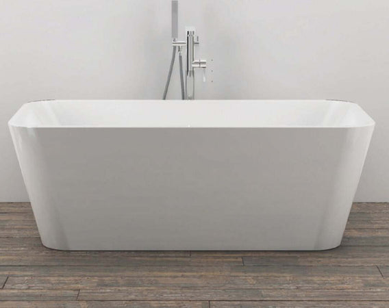 Vasca Da Bagno Free Standing 003 Acrilico Bianco Lucido Rettangolare Fai da te/Attrezzature per cucine e bagni/Attrezzature per bagni/Vasche da bagno/Vasca da bagno giapponese Ogomondo - Martina Franca, Commerciovirtuoso.it