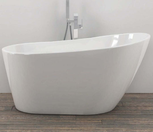 Vasca Da Bagno Free Standing 005 Acrilico Bianco Lucido Ovale Fai da te/Attrezzature per cucine e bagni/Attrezzature per bagni/Vasche da bagno/Vasca da bagno giapponese Ogomondo - Martina Franca, Commerciovirtuoso.it