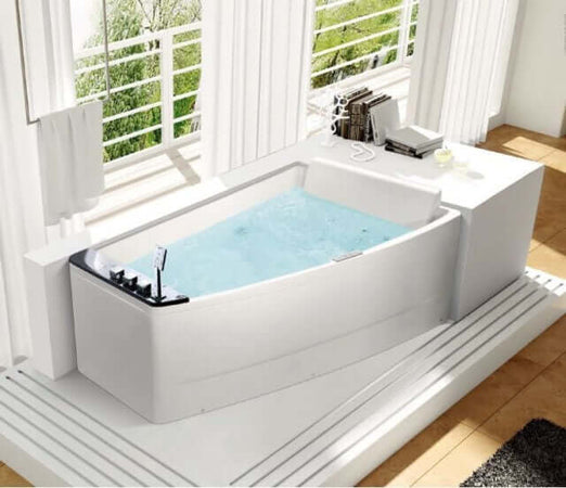 Vasca Idromassaggio Angolare 170x120cm Dreampool 1 Vasca Idromassaggio Ad Angolo Con Controllo Touch Cromoterapia E Cascata A Scomparsa Casa e cucina/Bagno/Attrezzature per bagni/Vasche da bagno/Vasche da bagno idromassaggio Shopbagno.it - Roma, Commerciovirtuoso.it