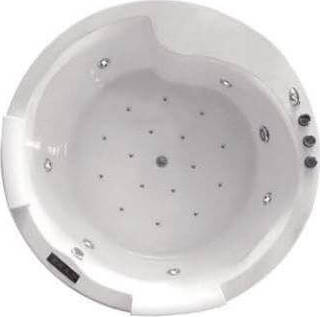 Vasca idromassaggio due posti circolare 160cm da incasso - Dreampool 3 Fai da te/Attrezzature per cucine e bagni/Attrezzature per bagni/Vasche da bagno/Vasche da bagno idromassaggio Shopbagno.it - Roma, Commerciovirtuoso.it