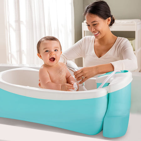 Vaschetta da Bagno Spa Idromassaggio Summer Infant Azzurro Prima infanzia/Igiene e benessere/Bagnetto/Vaschette e riduttori La Casa Del Bebè - Napoli, Commerciovirtuoso.it
