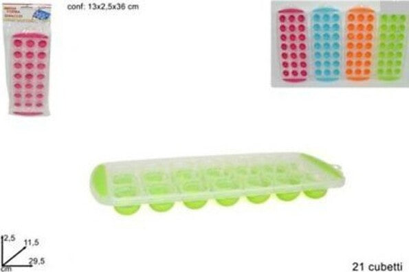Vaschetta-Formaghiaccio-Forme-21-Cubetti-Ghiaccio-Colorate-Silicone-Idea-Regalo