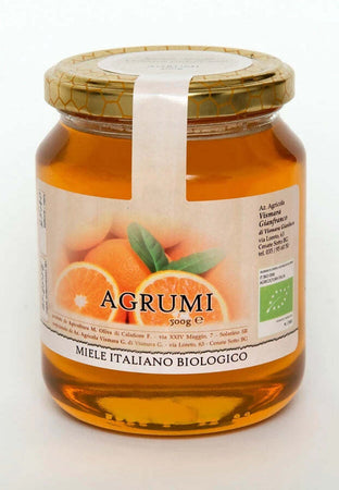 Vasetto Di Miele Biologico Di Agrumi 250g