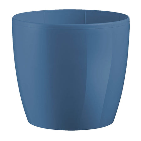 Vaso tondo "Madeira Luxy Colour" in plastica colorati da esterno e giardino fiori piante