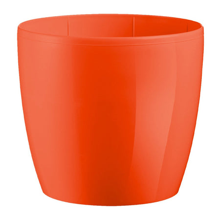 Vaso tondo "Madeira Luxy Colour" in plastica colorati da esterno e giardino fiori piante