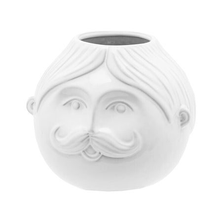 Statua decorativa "Sposi" porta fiori da interno ed esterno in resina h 13 cm