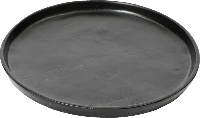 Vassoio decorativo tondo natalizio in Alluminio color nero da 35 cm Casa e cucina/Decorazioni per interni/Addobbi e decorazioni per ricorrenze/Decorazioni natalizie/Oggettistica MagiediNatale.it - Altamura, Commerciovirtuoso.it