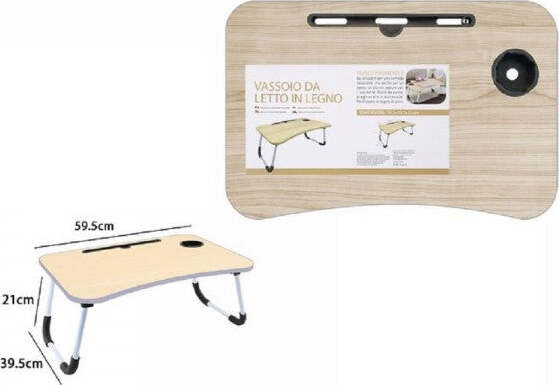 Vassoio-Scrivania-Pieghevole-Tavolino-Da-Pc-Slot-Tablet-Tazza-Legno-Chiaro-71364