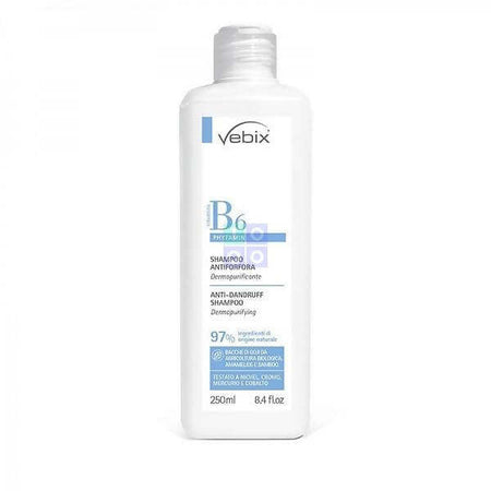 Vebix Phytamin B6 Shampoo Capelli Con Forfora 250ml Shampoo Dermopurificante Capelli Con Forfora E Prurito