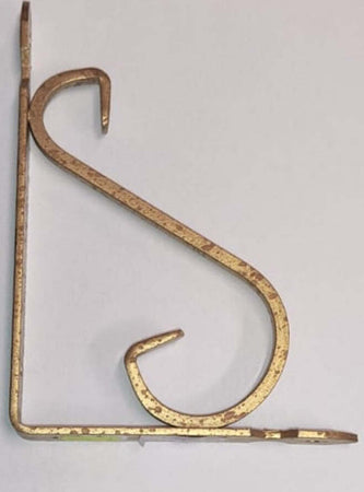 VECA---REGGIMENSOLA-IN-FERRO-BATTUTO-PER-ARREDO-CASA-20CM---COLORE-ARTE-POVERA