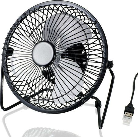 Ventilatore-A-Pale-Usb-In-Metallo-Silenzioso-Potente-Da-Tavolo-Scrivania-Per-Pc
