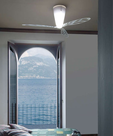 Ventilatore con luce Luceplan Blow