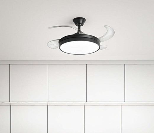 Ventilatore-Metallo-Nero-Opaco-Led-36W-4-Pale-Acrilico-Trasparente-Open-Plus