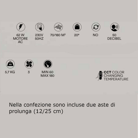 Ventilatore-moderno-Perenz-ORIONE-7180-B-CT-LED-metallo-legno-acrilico