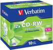 Verbatim - Scatola 10 CD-RW DataLife Plus - 8X-10X - serigrafato - 43148 - 700MB Elettronica/Informatica/Accessori/Supporti vergini/BD-R Eurocartuccia - Pavullo, Commerciovirtuoso.it