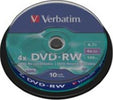 Verbatim - Scatola 10 DVD-RW - serigrafato - 43552 - 4 7GB Elettronica/Informatica/Accessori/Supporti vergini/BD-R Eurocartuccia - Pavullo, Commerciovirtuoso.it