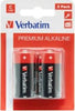 Verbatim - Scatola 2 Pile alkaline mezza torcia C - 49922 Elettronica/Pile e caricabatterie/Pile monouso Eurocartuccia - Pavullo, Commerciovirtuoso.it