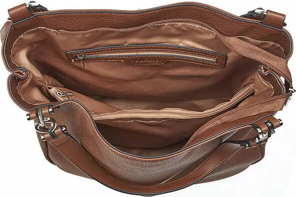 VERDE-FASHION-|-Borsa-a-spalla-morbida-chiusura-zip