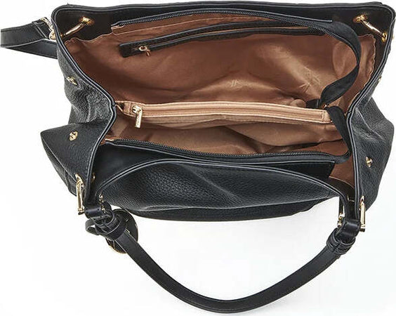 VERDE-FASHION-|-Borsa-a-spalla-morbida-tre-scomparti