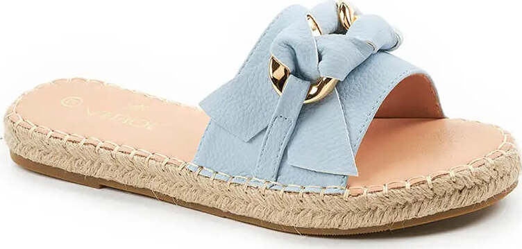 Verde Fashion | Ciabatte Basse Sandali Donna Dettaglio Catena Moda/Donna/Scarpe/Sandali e ciabatte/Ciabatte moda You Store - Messina, Commerciovirtuoso.it