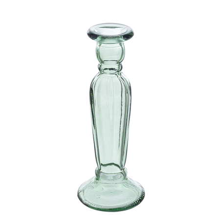 candelabro vt julia in varie tonalità di colore realizzato con materiale in vetro riciclato