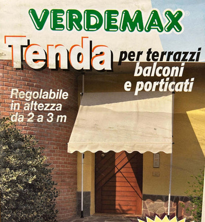 VERDEMAX---KIT-TENDA-AVVOLGIBILE-1.6M-NEUTRO